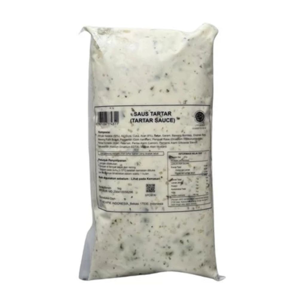 Saus Tartar Kewpie 1 Kg Halal untuk Dimsum Mentai Sushi Salmon Rice Bowl Japanese Food Lainnya