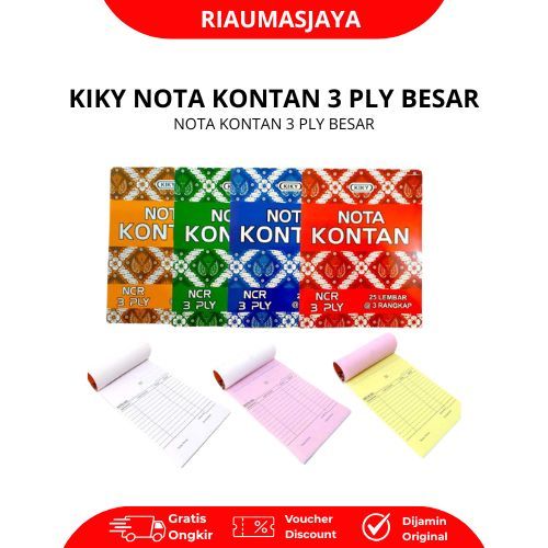 Pekanbaru Kiky Nota Kontan Besar 3 Ply