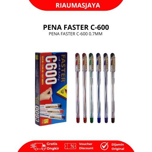 Pekanbaru Pena Faster C-600 0.7Mm