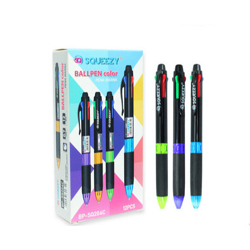 Pekanbaru Pena Tiktak Squeezy 4 Warna Sq204