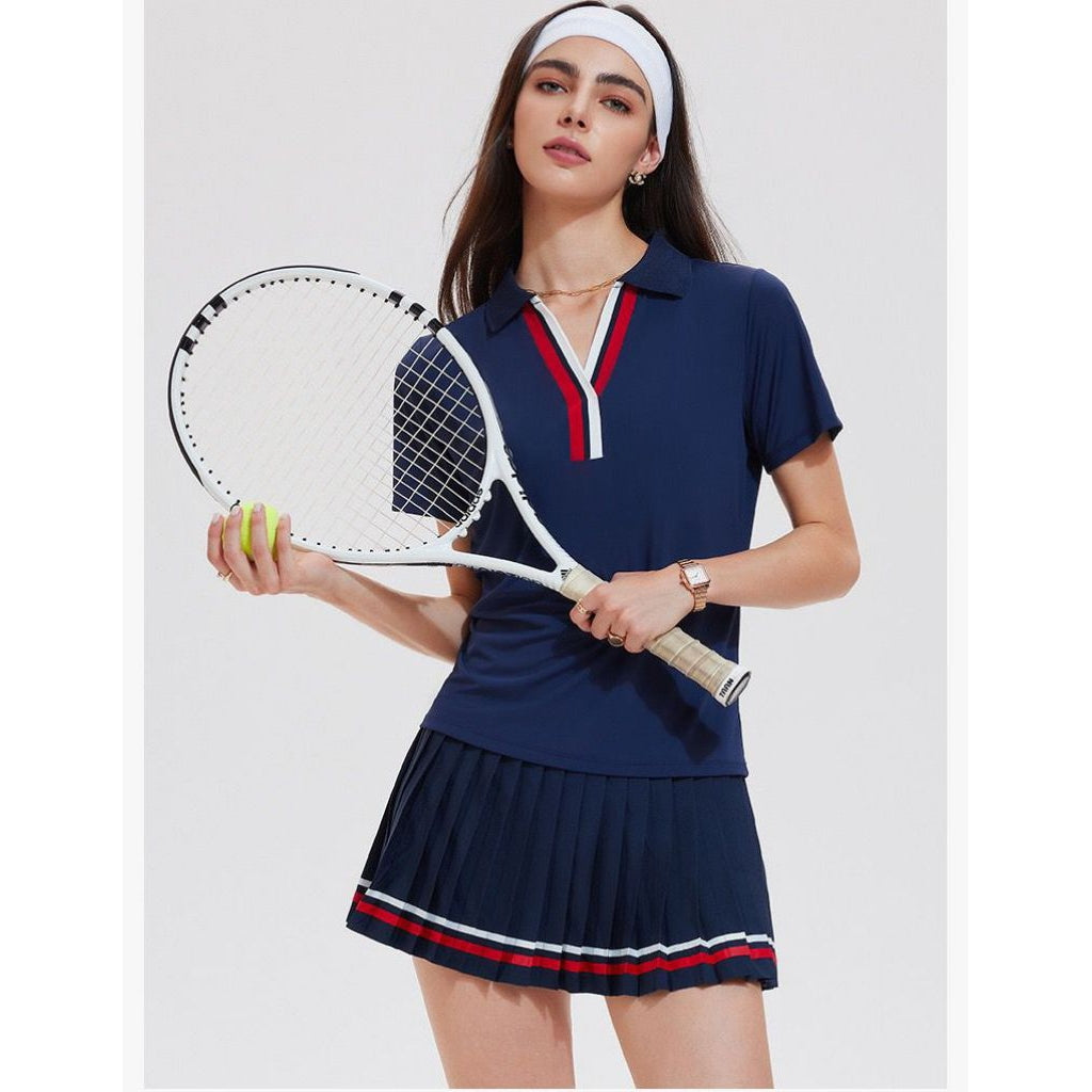 Pekanbaru Mona Top Atasan Olahraga Wanita Polo Shirt | Tennis Padel Golf Sport Top