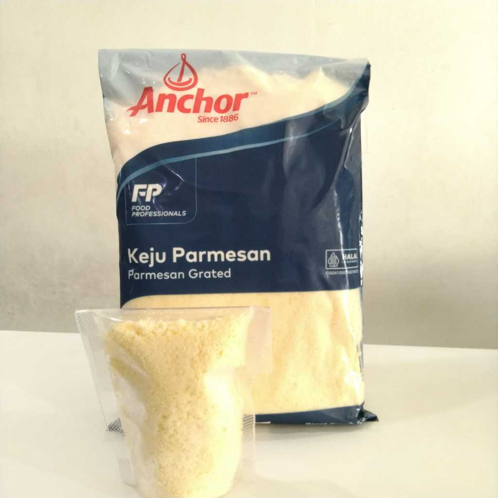 Pekanbaru Grated Parmesan Cheese / Keju Parmesan Parut Repack 100Gr (Instan Only)
