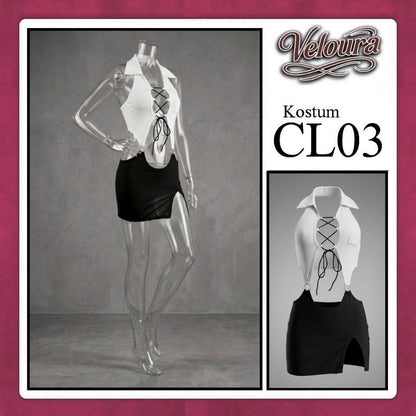 Pekalongan Veloura Pakaian Wanita Setelan Atas Bawah Baju Kostum Lingerie - CL03
