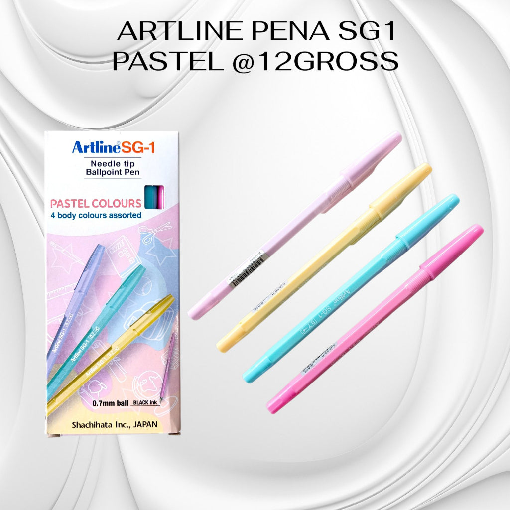 Pekanbaru Artline Pena Sg-1 Pastel