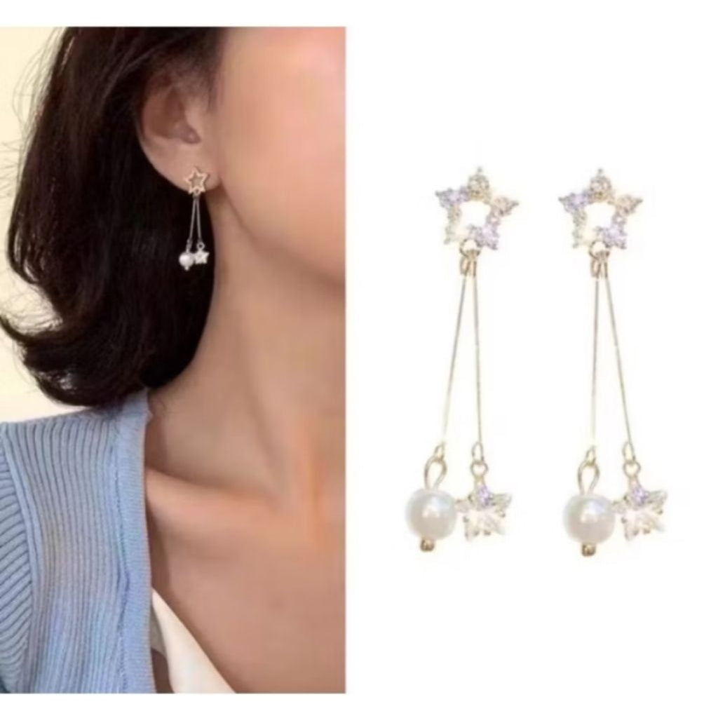 Pekanbaru Anting Tusuk Bentuk Bunga Daisy Bahan Alloy Untuk Wanita