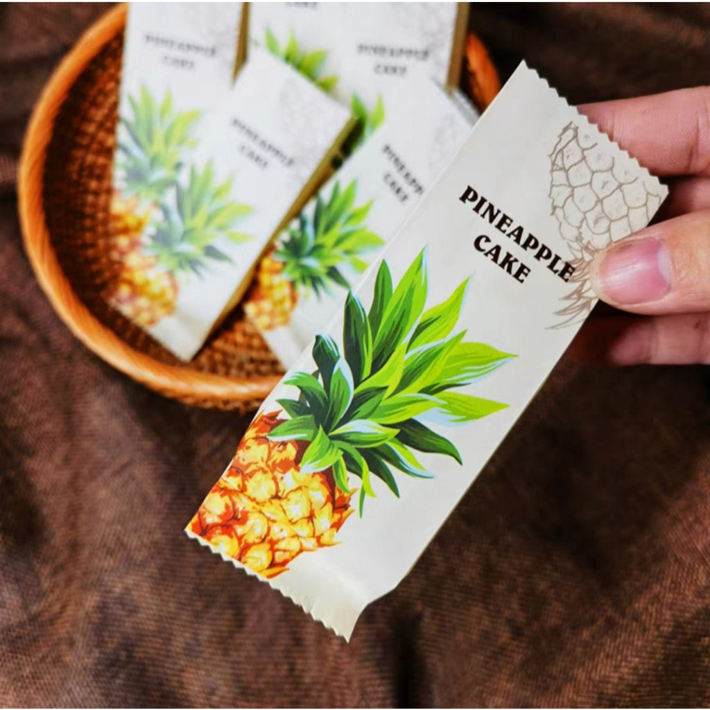 Pekanbaru Plastik Seal Nastar Taiwan Berbagai Motif Per Pack