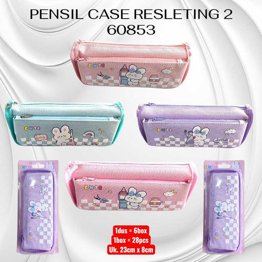 Pekanbaru Pensil Case - Kotak Pensil Resleting 2 60853
