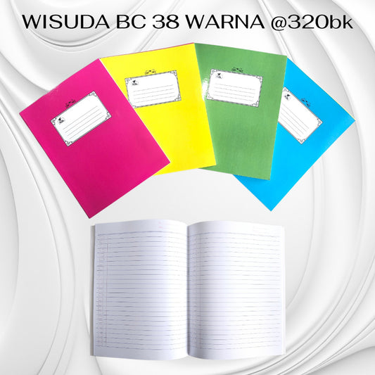 Pekanbaru Buku Tulis Wisuda Bc 38 Warna