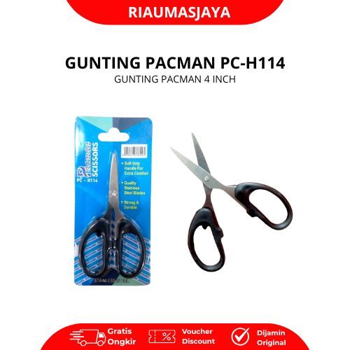 Pekanbaru Gunting Pacman 4 Inci