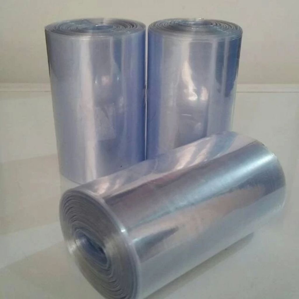 Plastik Shrink Plastik Segel PVC Plastik Pembungkus Mudah Dibentuk Untuk Parcel dan Berbagai Produk