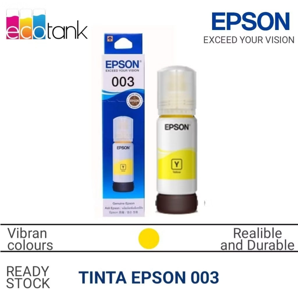 TINTA EPSON 003 PREMIUM PRINTER KUALITAS TERBAIK ATK PENGADAAN PEMDA VIRAL TERMURAH TOP L3110 L3210