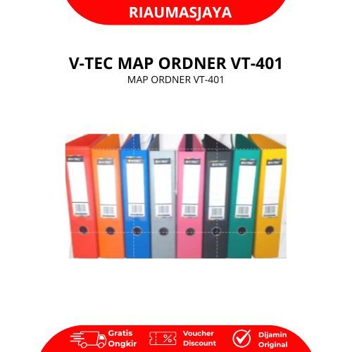 Pekanbaru Map Odner Folio Colour/Odner Map V-Tec Folio 401
