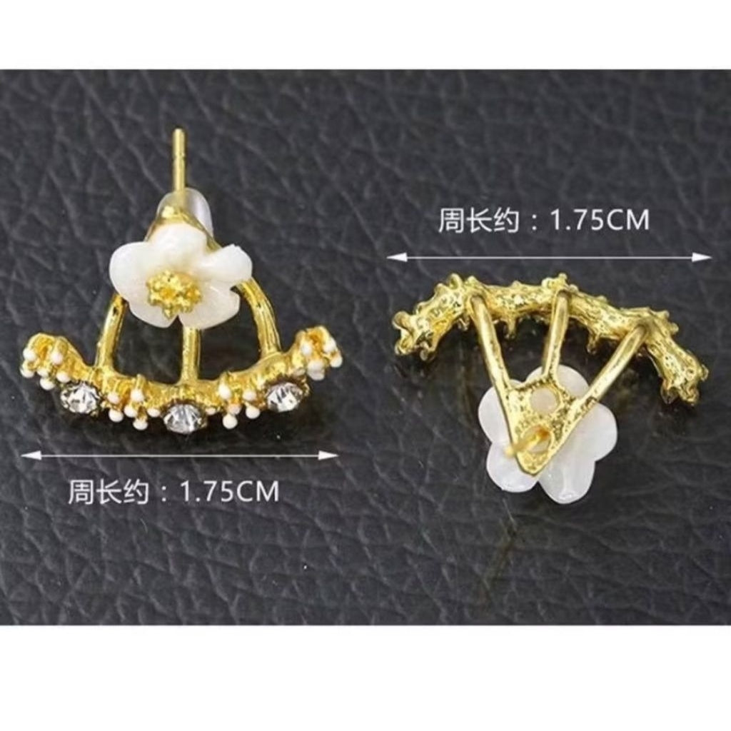 Pekanbaru Anting Tusuk Bentuk Bunga Daisy Bahan Alloy Untuk Wanita
