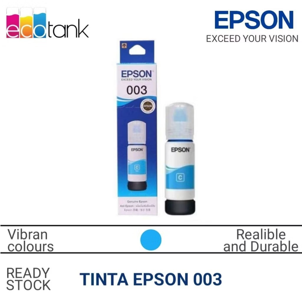 TINTA EPSON 003 PREMIUM PRINTER KUALITAS TERBAIK ATK PENGADAAN PEMDA VIRAL TERMURAH TOP L3110 L3210