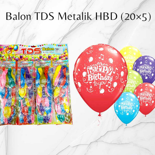 Pekanbaru Balon Tds Hbd (Happy Birthday)