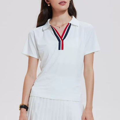 Pekanbaru Mona Top Atasan Olahraga Wanita Polo Shirt | Tennis Padel Golf Sport Top