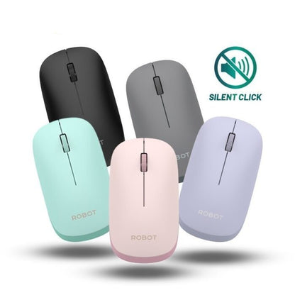 Pekanbaru Robot M390 Bluetooth + 2.4G Dual Mode Wireless Mouse Silent