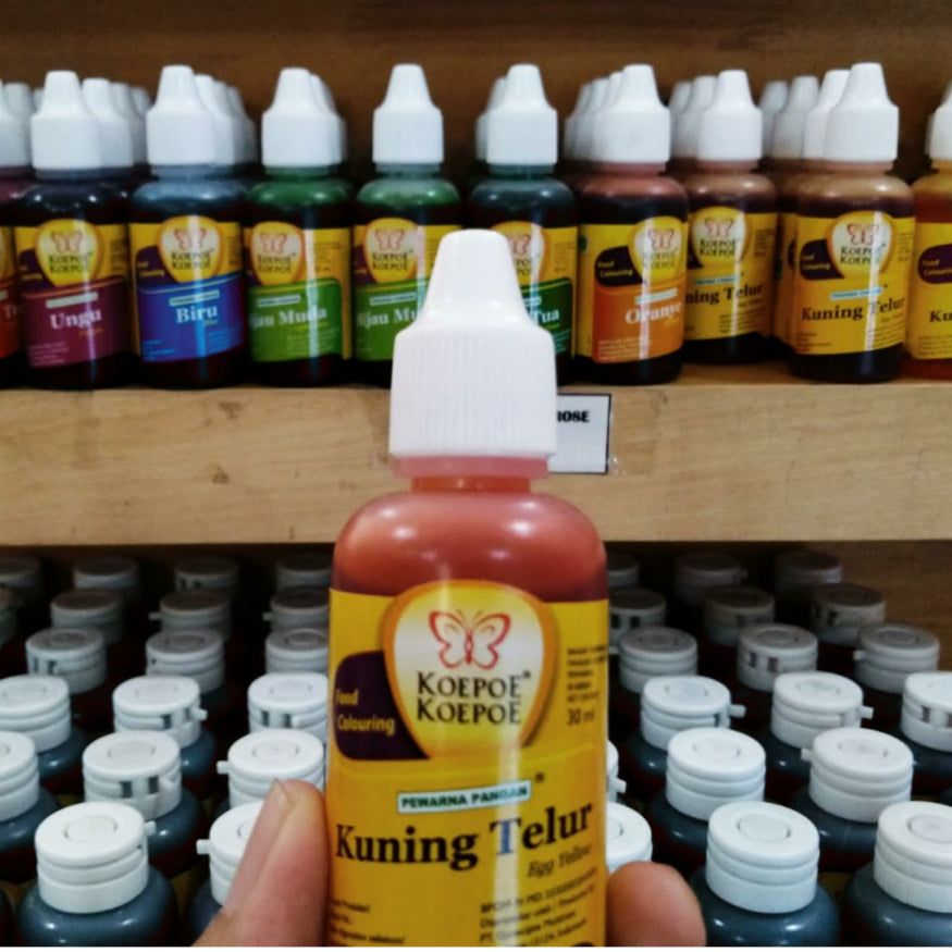 Pekanbaru Koepoe Koepoe Food Colouring / Pewarna Makanan Cair 30Ml