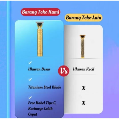 Pekanbaru Alat Cukur Rambut Elektrik Hair Clipper Alat Potong Rambut Clipper Rambut Cordless