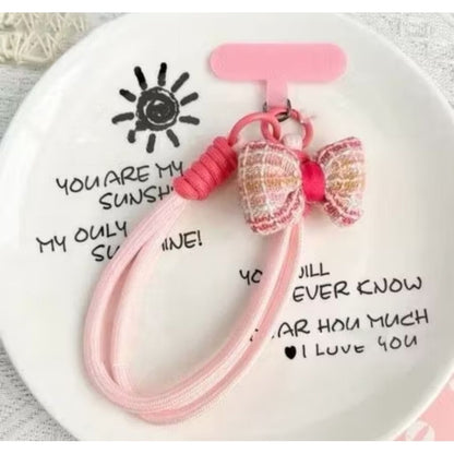 Pekanbaru Super Imut / Tali Handphone Lanyard Universal Bisa Cross-Tangan Motif Kartun Lucy