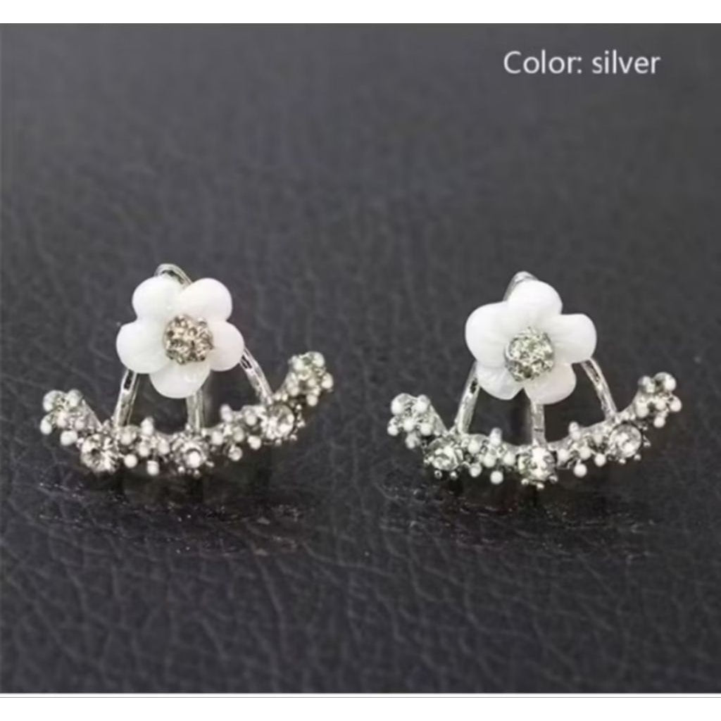 Pekanbaru Anting Tusuk Bentuk Bunga Daisy Bahan Alloy Untuk Wanita