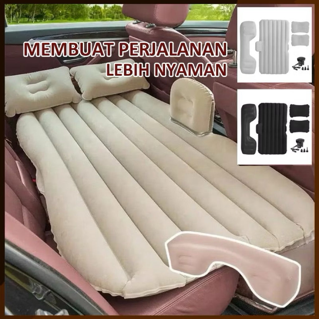 KASUR MOBIL  KASUR ANGIN MOBIL MATRAS MOBIL BONUS POMPA MATRAS MOBIL SERBAGUNA AIR BED KASUR