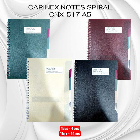 Pekanbaru Carinex Notes Spiral A5 Cnx-517