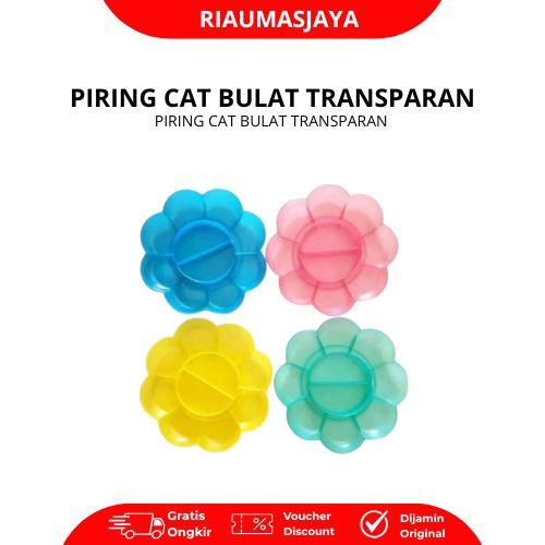 Pekanbaru Piring  Cat Air Warna Transparan Murah
