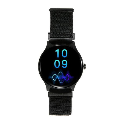 Pekanbaru Robot Universal Smartwatch Strap 22Mm For Robot & Vivan Smart Watch Silicone / Leather / Woven / Metal Premium Tali Jam Tangan 22Mm Original - Woven Black
