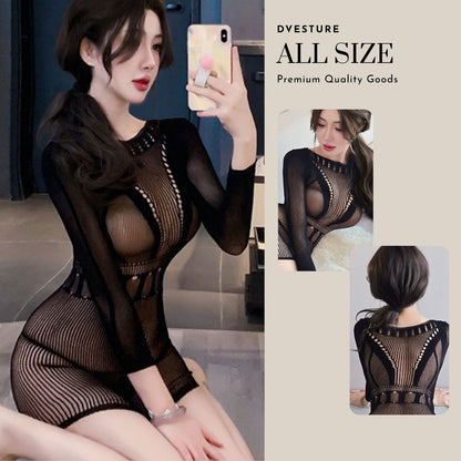 Pekanbaru Dv-195 Lingerie Atasan Wanita Odile Pas Body Baju Tidur Wanita Longnight