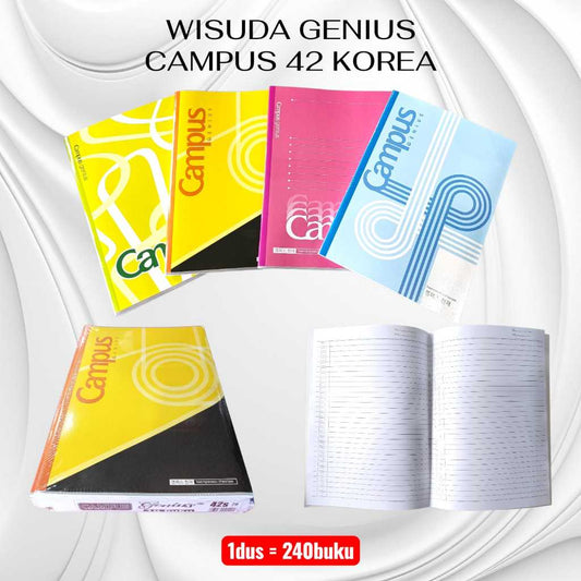 Pekanbaru Buku Tulis Campus 42 Korea