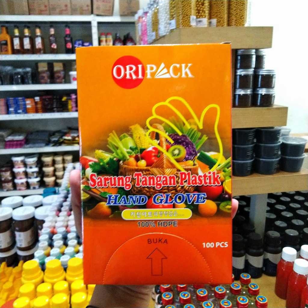 Pekanbaru Sarung Tangan Plastik All Size Isi 100Pcs