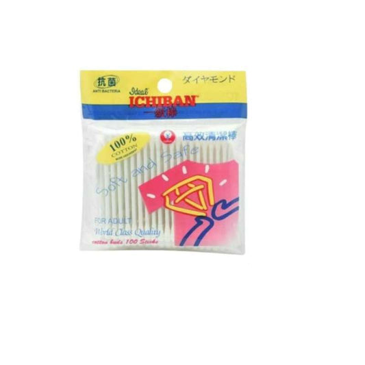 Pekanbaru Ichiban Cotton Buds Ic-123 100'S
