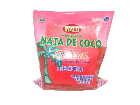 Pekanbaru Inaco Nata De Coco Selasih Straw 1Kg Pch