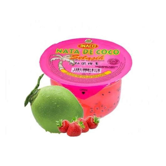Pekanbaru Inaco Nata De Coco Slsh Straw 200Gr Cup