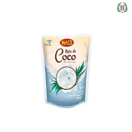Pekanbaru Inaco Nata De Coco Vanilla 360Gr Pouch