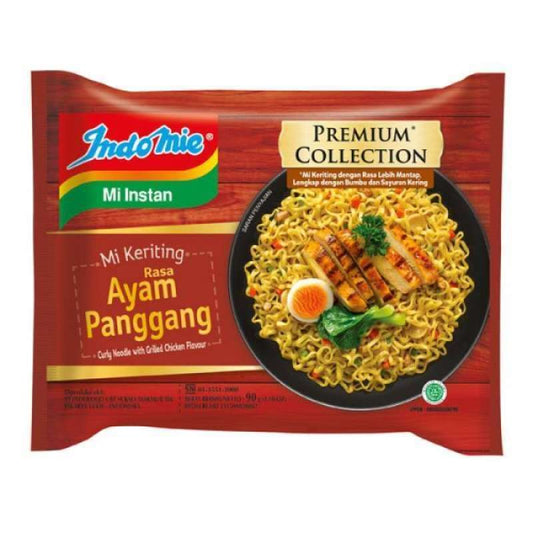 Pekanbaru Indomie Keriting Ayam Panggang New 90Gr