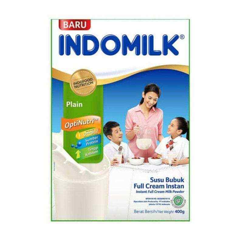 Pekanbaru Indomilk Susu Bubuk Instant 400Gr Box
