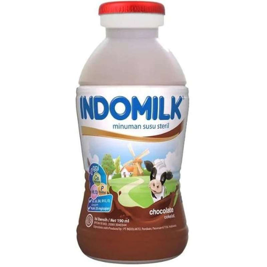 Pekanbaru Indomilk Susu Cair Coklat 4X190Ml Btl