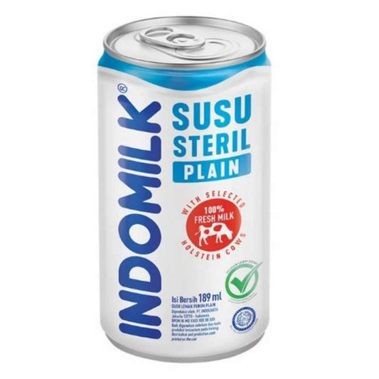 Pekanbaru Indomilk Susu Steril Plain 189Ml