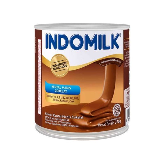 Pekanbaru Indomilk Susu Kental Manis Cokelat 375Gr Can