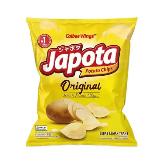 Pekanbaru Japota Potato Chips Original 68Gr