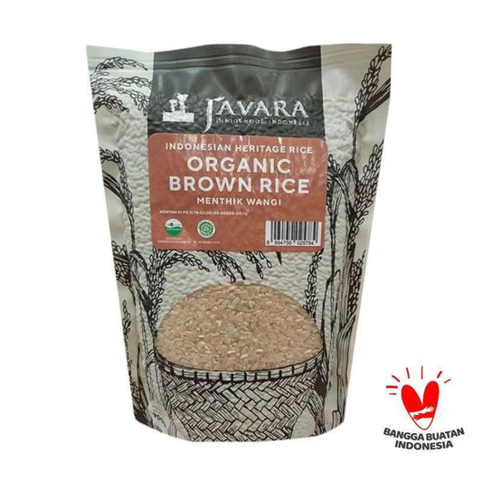 Pekanbaru Javara Organic Brow Rice 900G