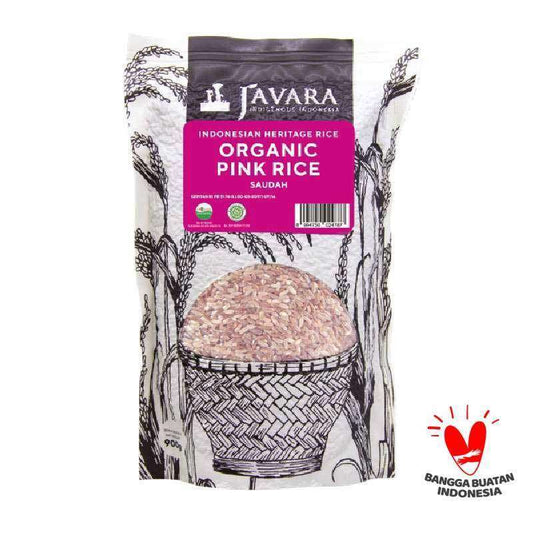 Pekanbaru Javara Organic Pink Rice [900 G]