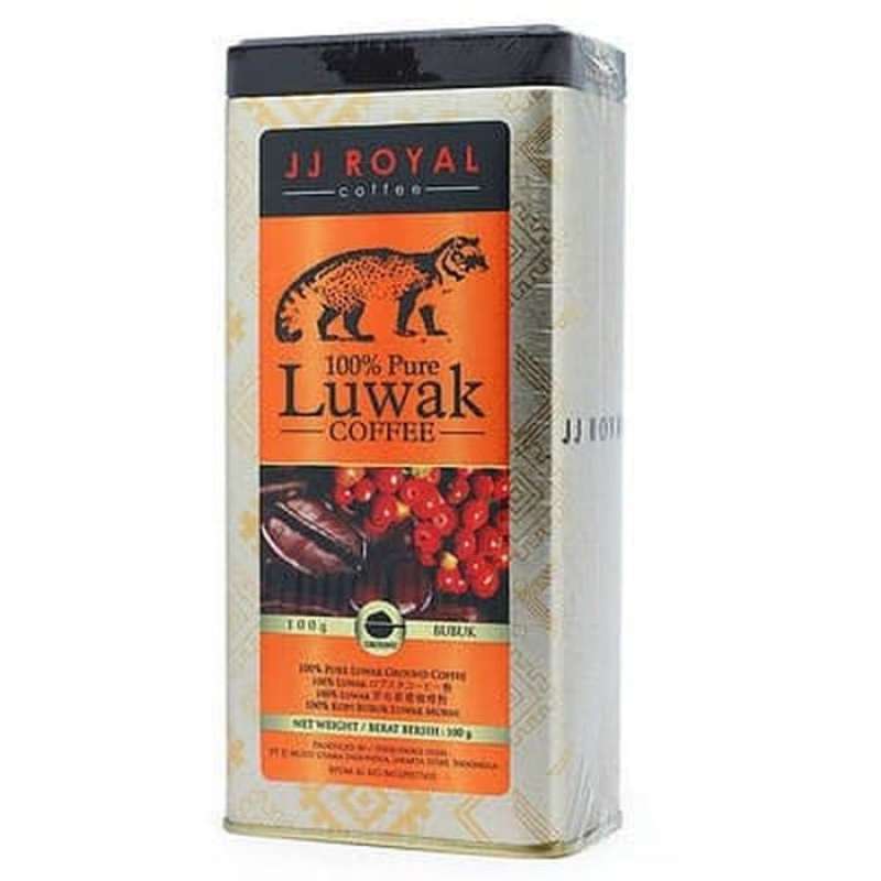 Pekanbaru Jj Royal 100% Pure Luwak Grnd Tin 100Gr