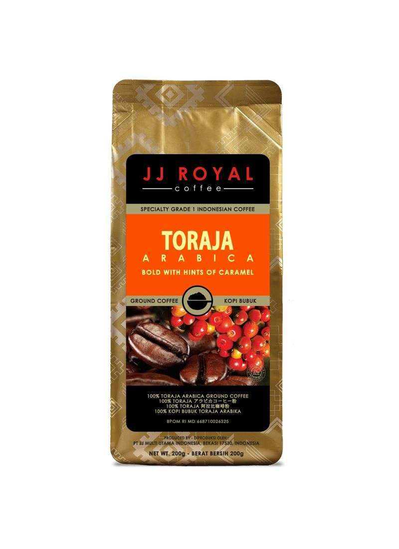 Pekanbaru Jj Royal Trj Arb Beans Coffee 200Gr