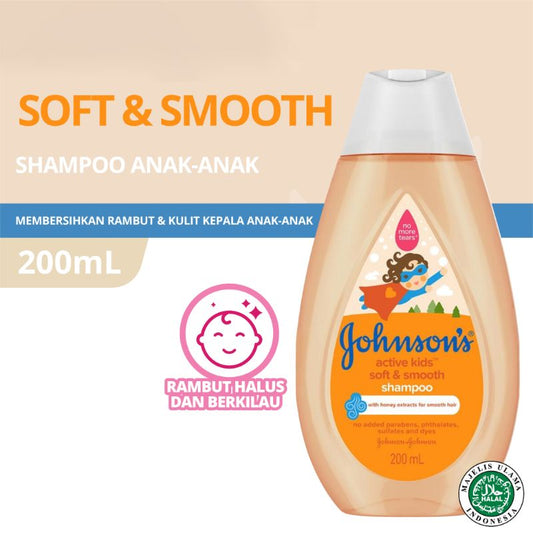Pekanbaru J&J Baby Soft&Shiny Shp 200Ml