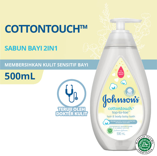 Pekanbaru J&J Baby Bath Cottontouch Ttt 500Ml Btl