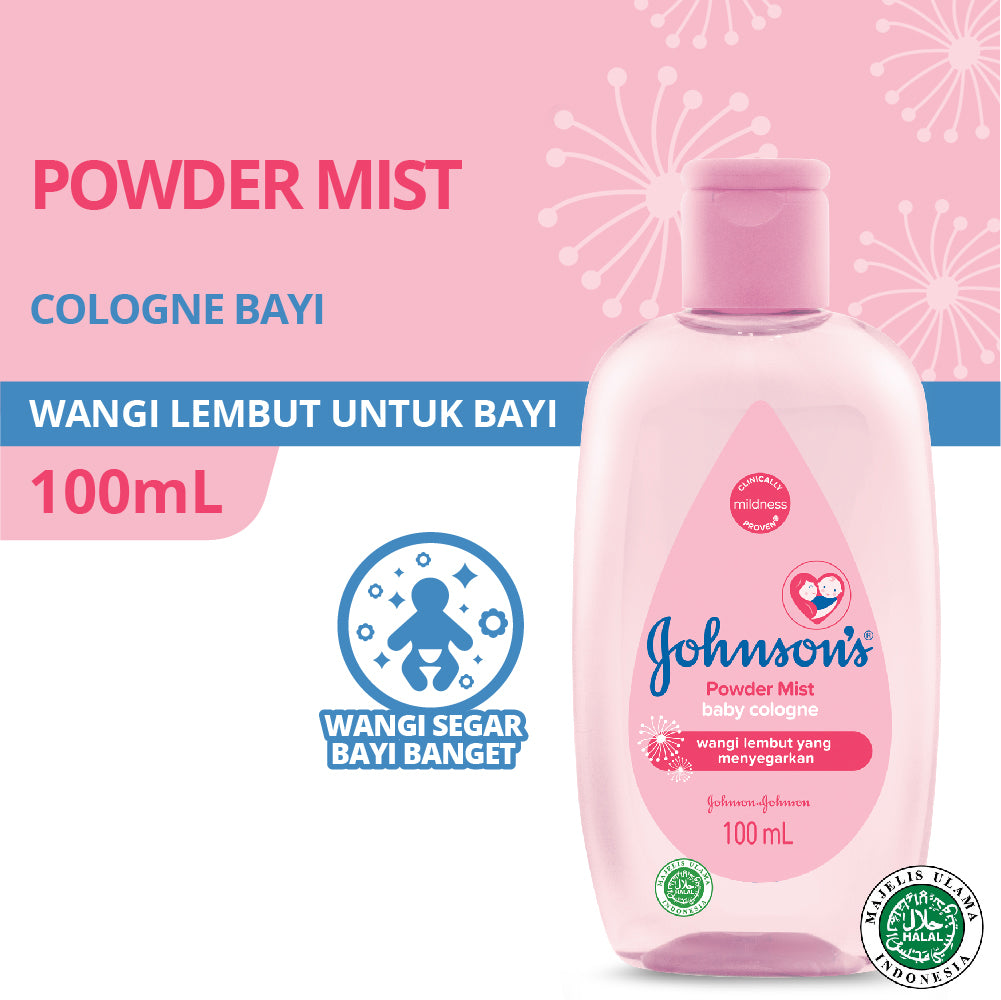 Pekanbaru Johnson'S Powder Mist Baby Cologne 100Ml