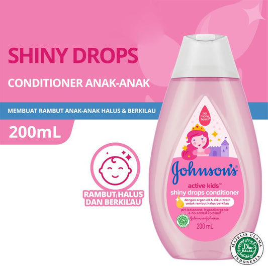Pekanbaru J&J Baby Cond Actv Kids Shiny Drops 200M